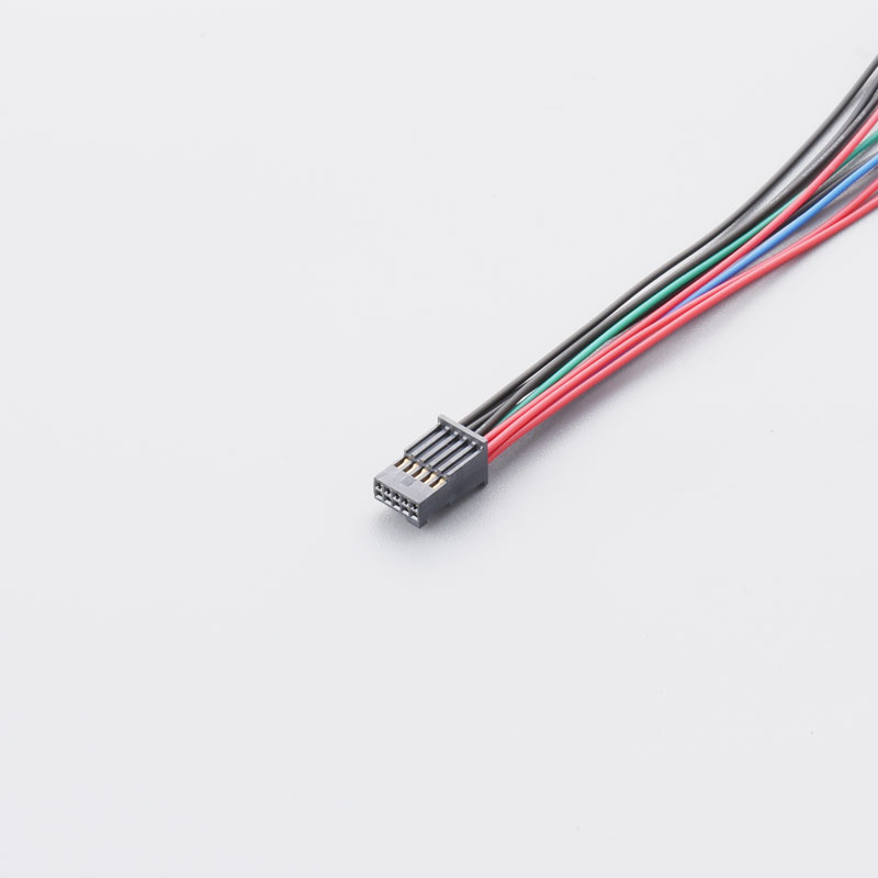 Original höghastighetskort till PCB-kontakt för SAMTEC ISDF-20-D 1.27 Pitch Harness Copper Wire Anpassning