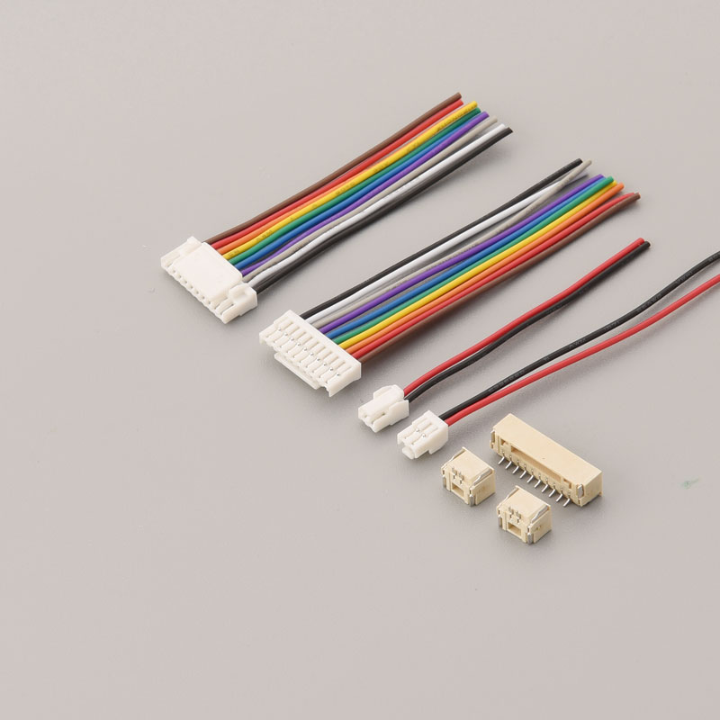 Factory Wholesale GH Series 1.25mm Pitch Harness Wire Connector GHR-08V-S med låsning av manlig terminalkabelmontering