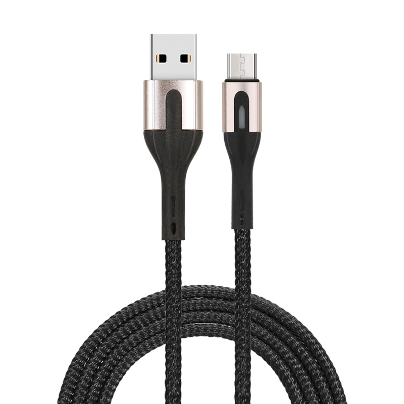 MICRO USB -kabel 5A Snabb laddningstråd Mobiltelefon Mikro USB -kabel för Huawei Oppo Samsung Andriod Micro USB Datakabelkabel